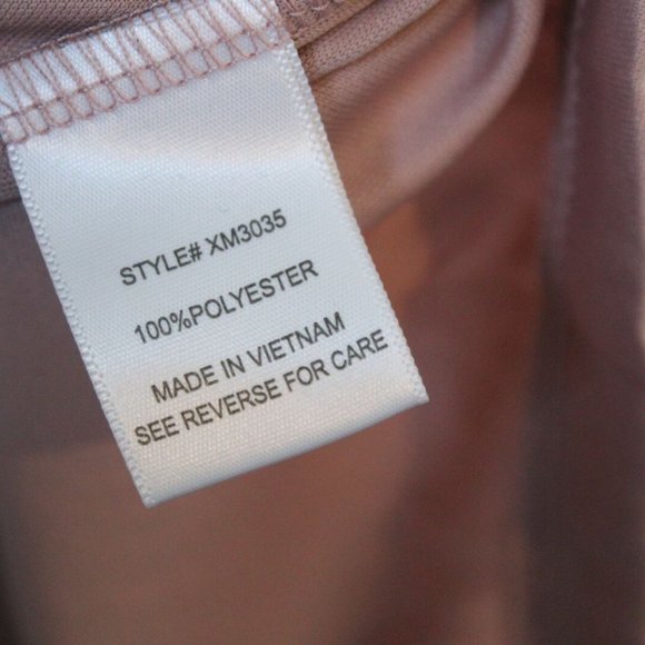 NWT Always Indigo Metallic Overlay Cape Poncho Top Pink Women's Size 3X H12279 - Picture 7 of 10